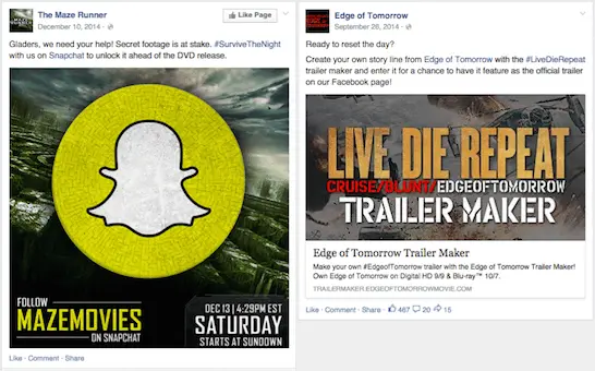 Movies on Facebook: Creative ways to promote DVD releases