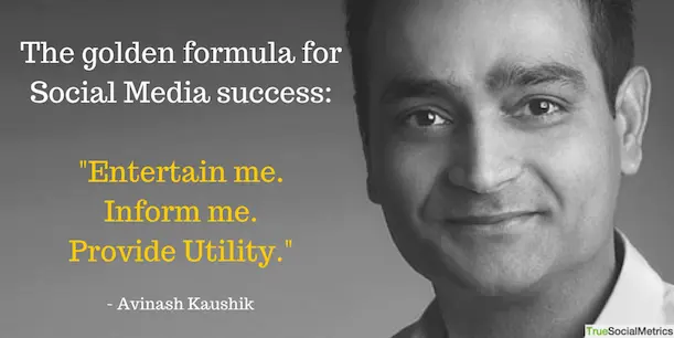 golden formula for social media success