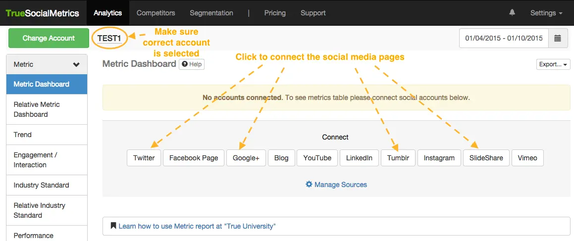 Create account step #3